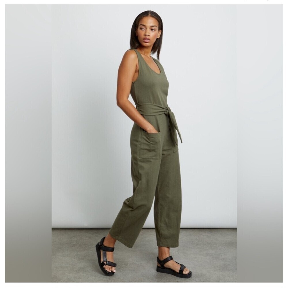 Rails Olive Green Jumpsuit